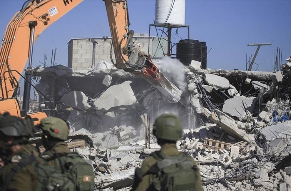 Израильские военные подорвали дом палестинской семьи