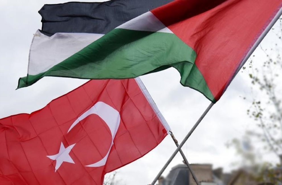 Турция продолжит поддерживать дело палестинцев 